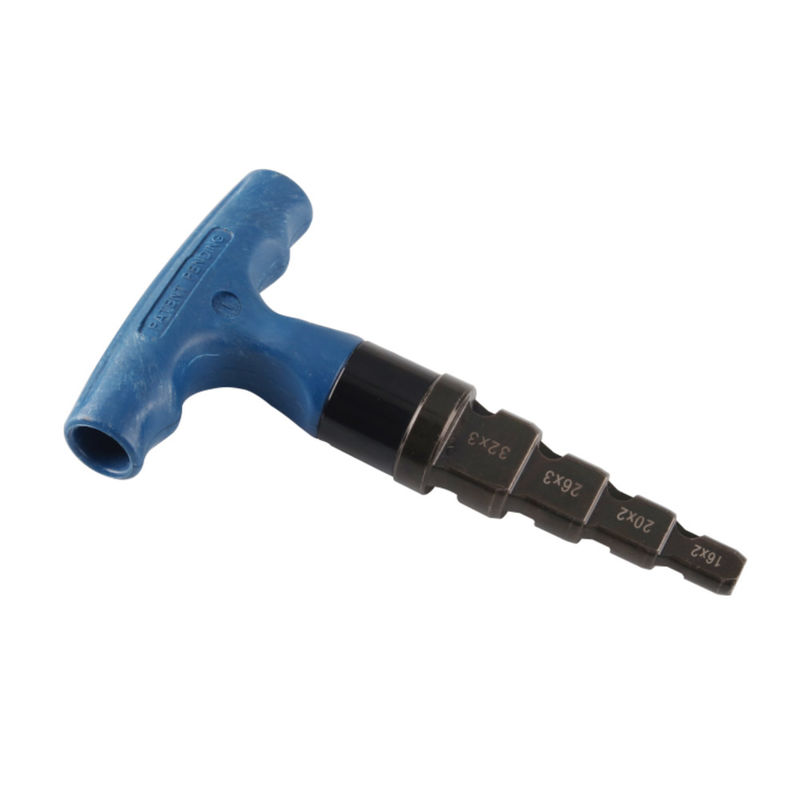 Outil d'ébavurage de tuyaux en acier 4 en 1 Chanfrein DL-1232-15 Brevet de modèle d'utilité