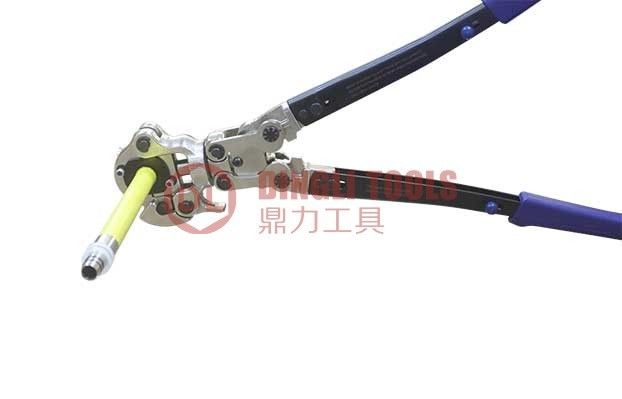 Outil de sertissage manuel DL-1432-B 2,9 kg 14 mm 16 mm 20 mm avec tête rotative