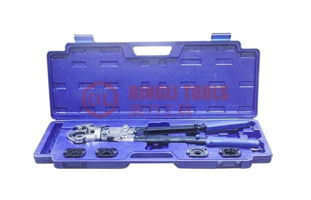 Outil de sertissage manuel DL-1432-B 2,9 kg 14 mm 16 mm 20 mm avec tête rotative