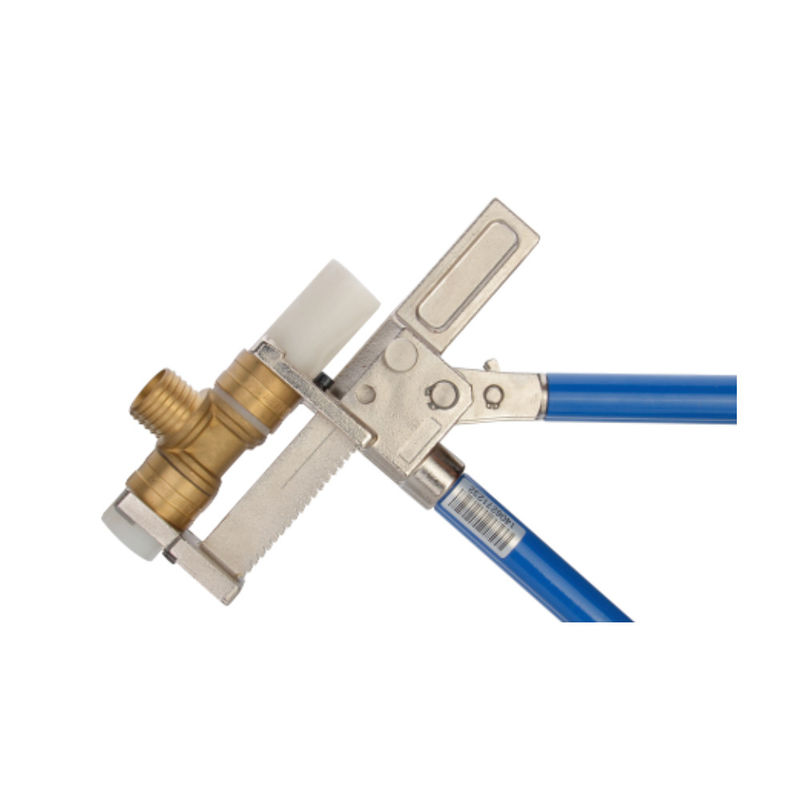 DL-1232-X Outil de presse à tuyau manuel bleu 1,5 kg Outil de connexion de glissière de tuyau série S5