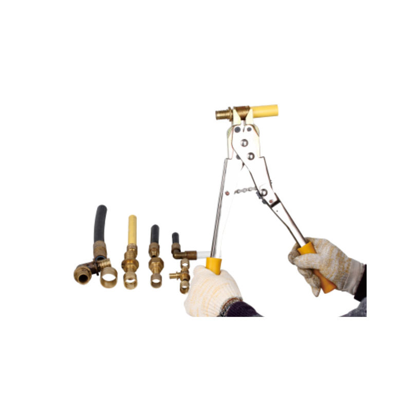 DL-1232-2 Outil de presse à tuyau manuel 1,8 kg S3,2 Watts Raccords de tuyauterie Outil de connexion coulissant